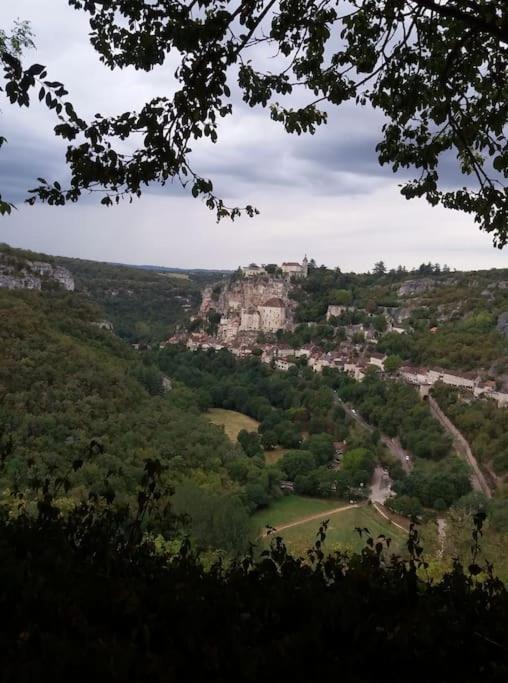 Gites Des Deux Vallees Chalet Avec Vue Imprenable Rocamadour Exterior photo